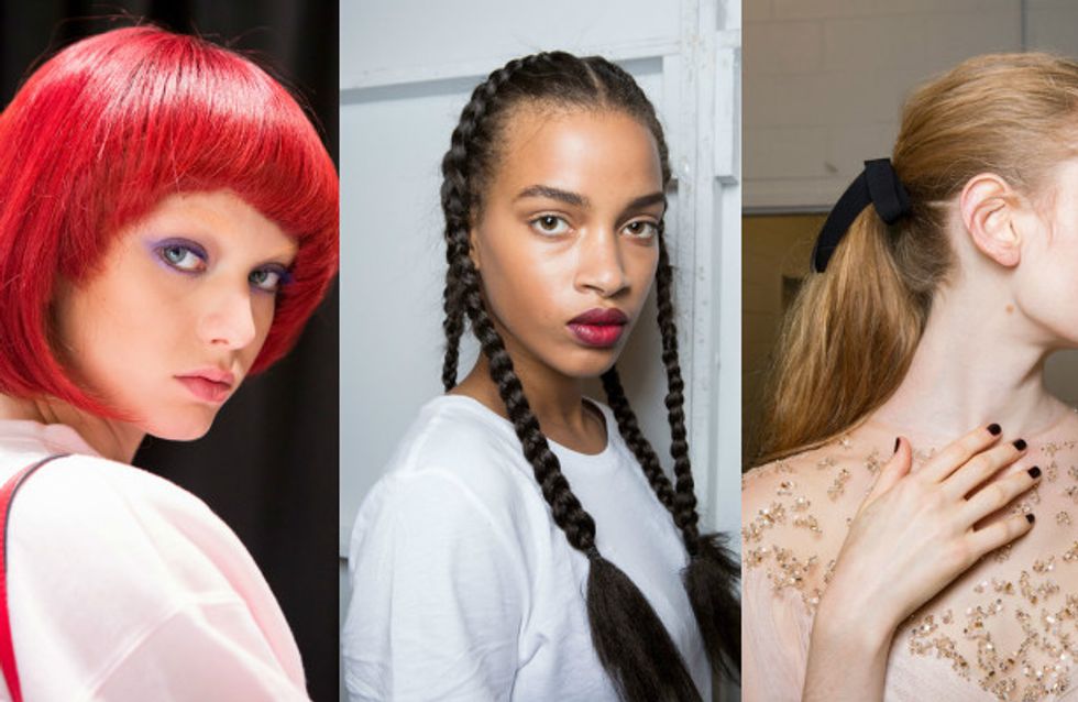 Os hairstyles da Semana de Moda de Nova York Primavera/Verão 2017