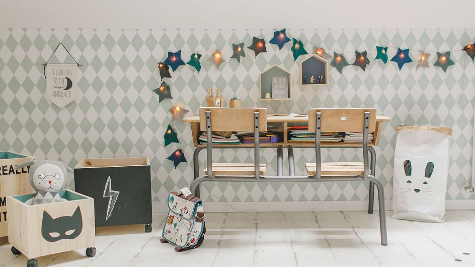 ¡Qué papelón! Ideas para decorar con papel pintado su habitación