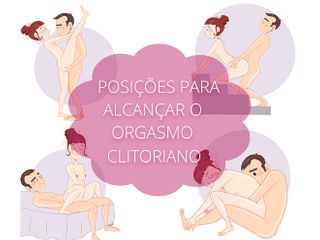 Posições para alcançar um orgasmo clitoriano