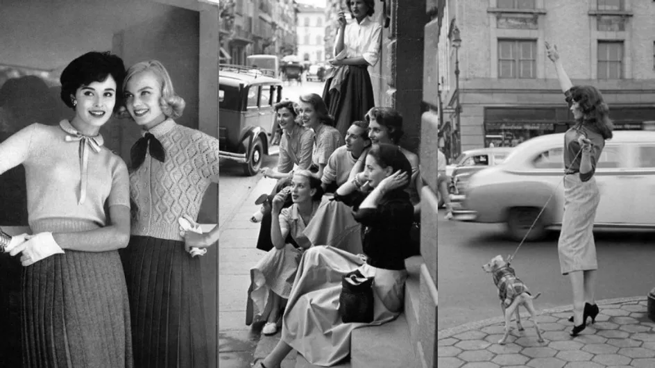 O street style nos anos 1950 era assim