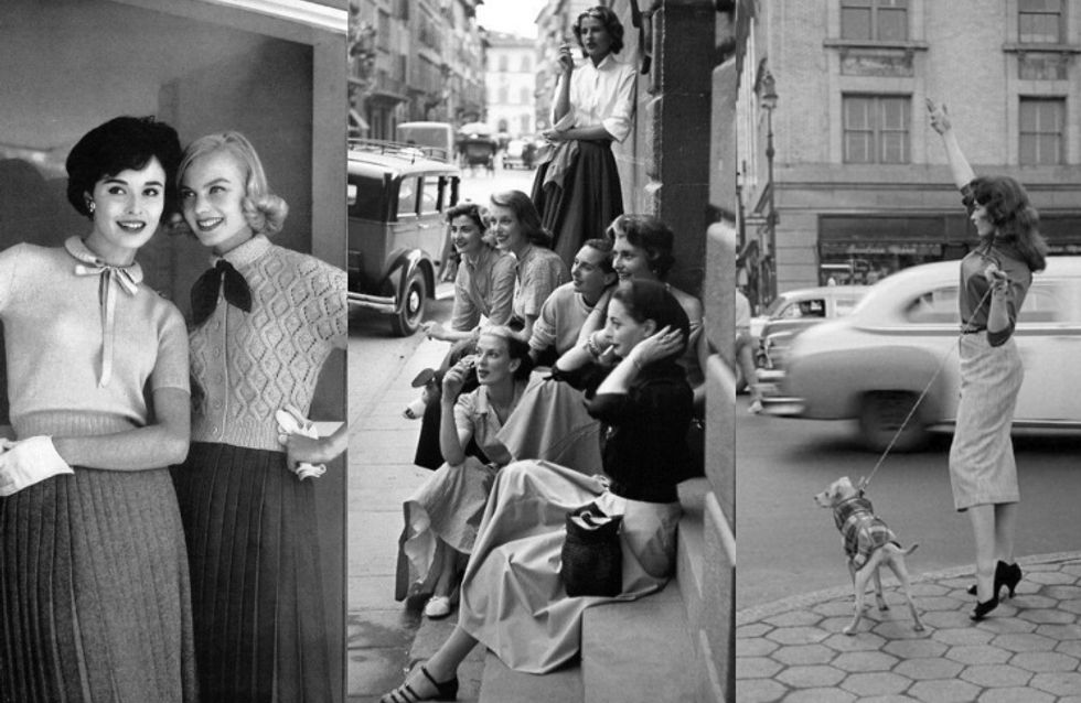 Descubre cómo era el street style en los años 50