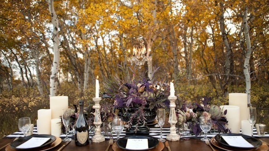 Ideias fabulosas para um casamento com inspiração "Halloween"