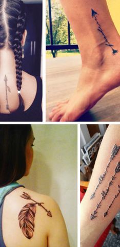 50 modèles de tatouages de flèche qui nous font craquer