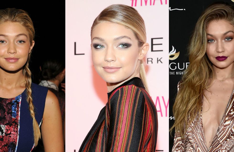 Acompanhe os melhores momentos capilares de Gigi Hadid