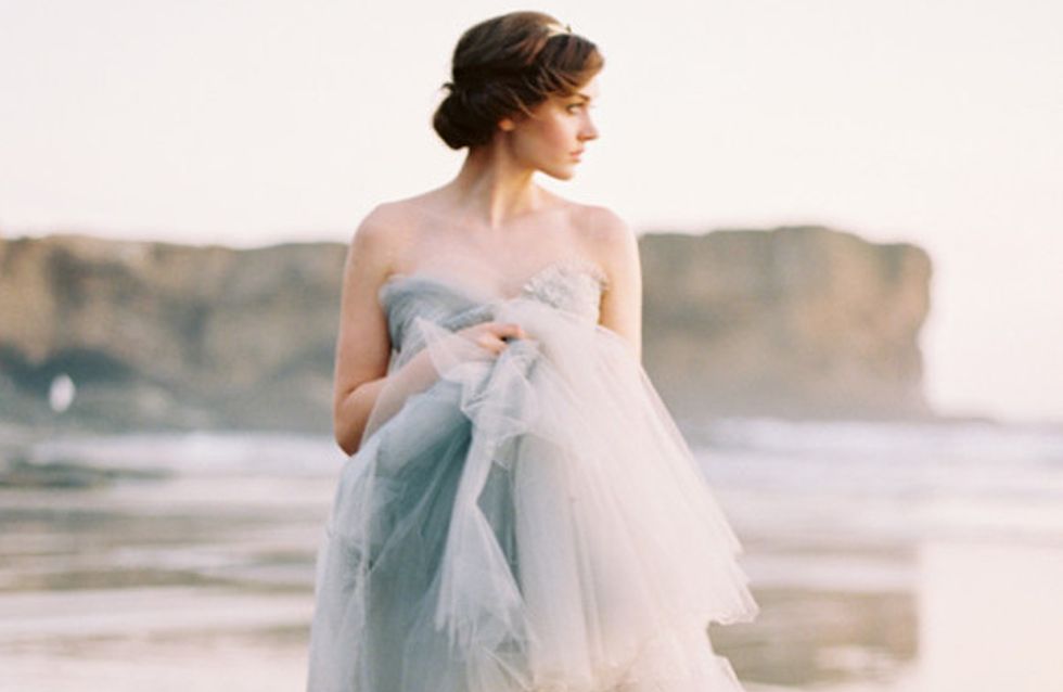Vestidos de noiva com efeito "ombré" deslumbrantes