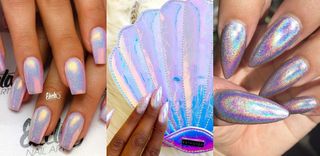 Unhas holográficas