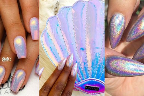 Unhas holográficas