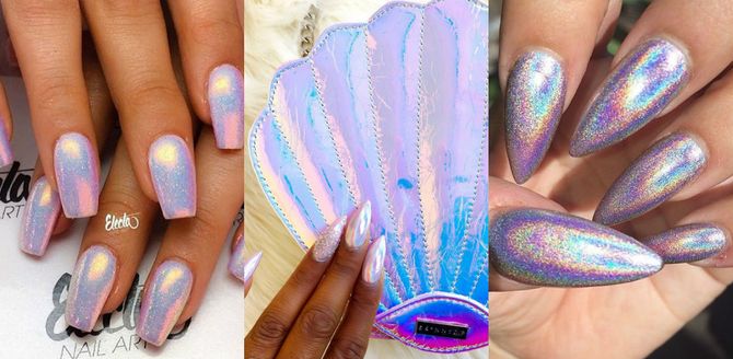 Unhas holográficas