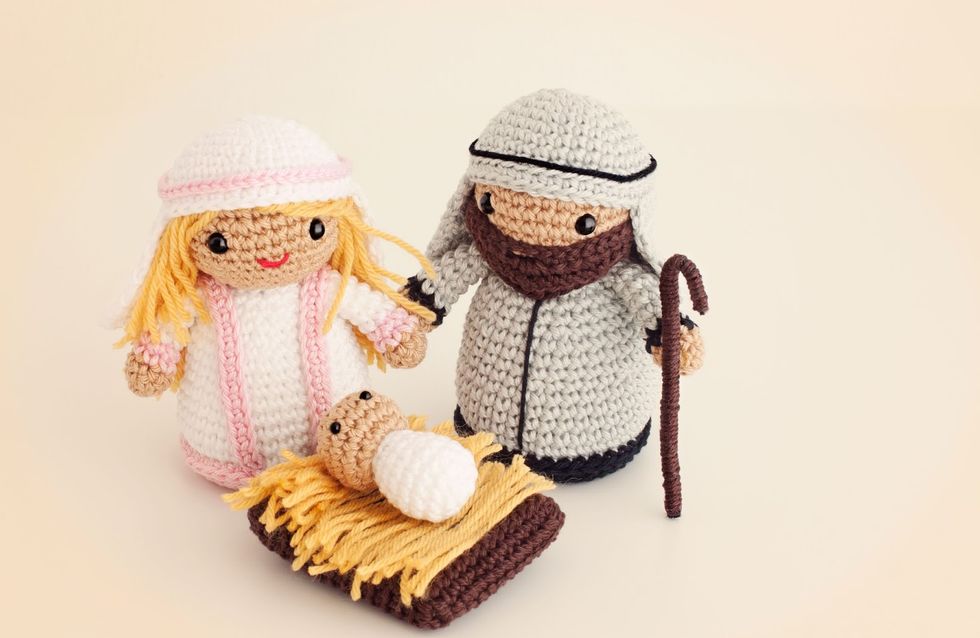 ¡Los amigurumis más navideños! Una terapia antiestrés para decorar tu casa