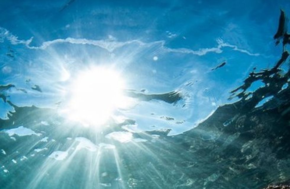 Fotos debaixo d'água para a sereia que existe em você