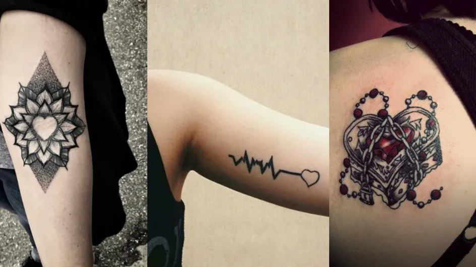 Escolha aqui a sua tatuagem de coração