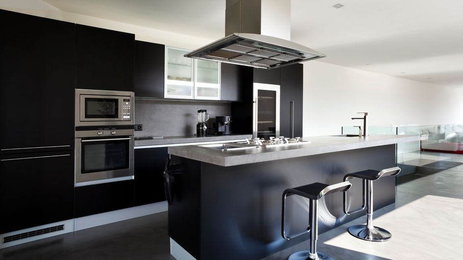 Ante todo elegante... Más de 30 ideas para una cocina en negro y chic
