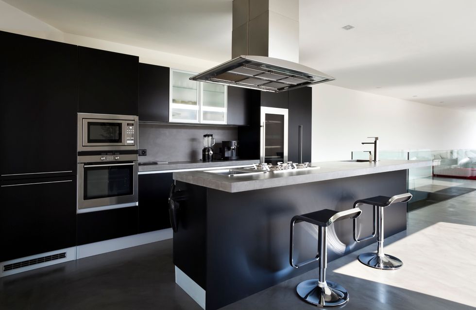 Ante todo elegante... Más de 30 ideas para una cocina en negro y chic