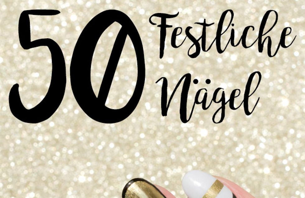 Perfekt für jede Party: 50 festliche Motive für deine Nägel