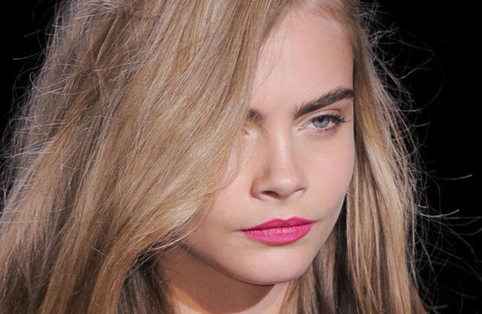 Na passarela, Cara Delevingne