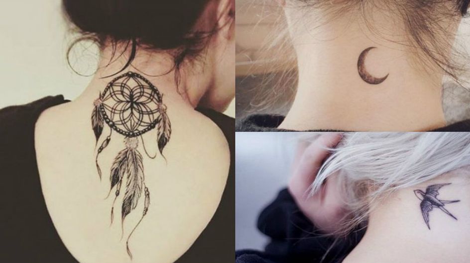 Das discretas às ousadas, 22 fotos de tatuagens na nuca