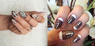 Unhas art déco