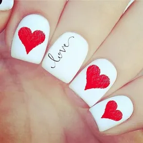 Manicura de San Valentín en Pinterest: ¡todo está en tus manos!