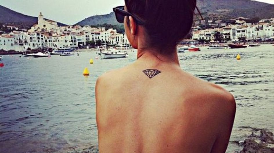 +40 tattoos de diamante (eles são os melhores amigos das mulheres, lembra?)