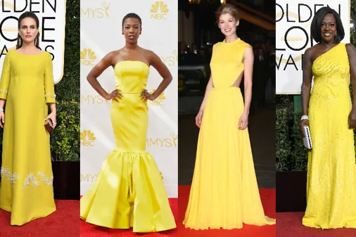 Amarelo no red carpet
