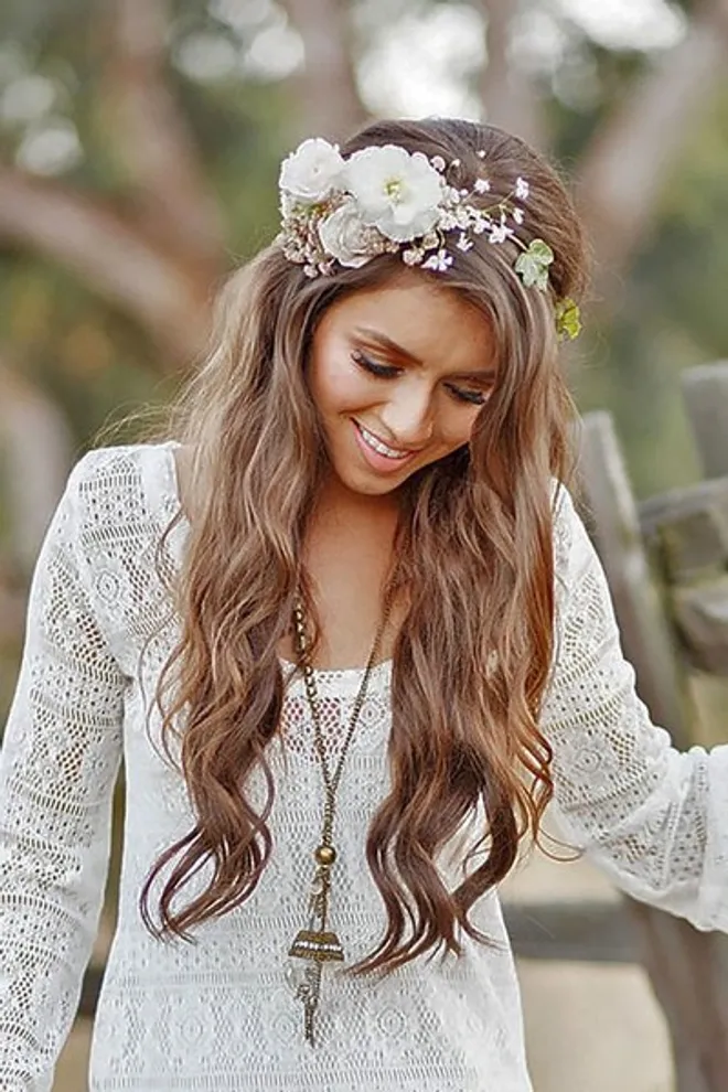 Penteados boho chique