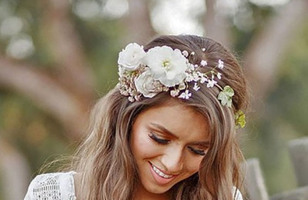 Penteados de noiva com ar boho chique