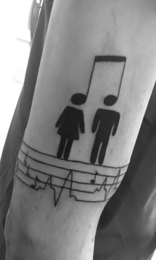 Tatuajes música