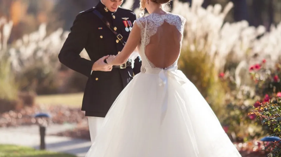 Vestidos de noiva com decote nas costas