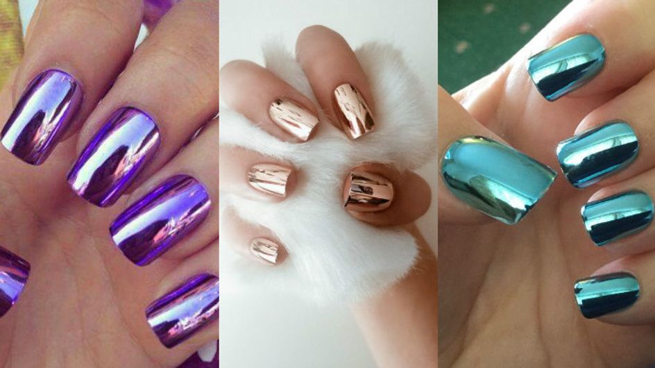 Estamos todas obcecadas pelas unhas cromadas