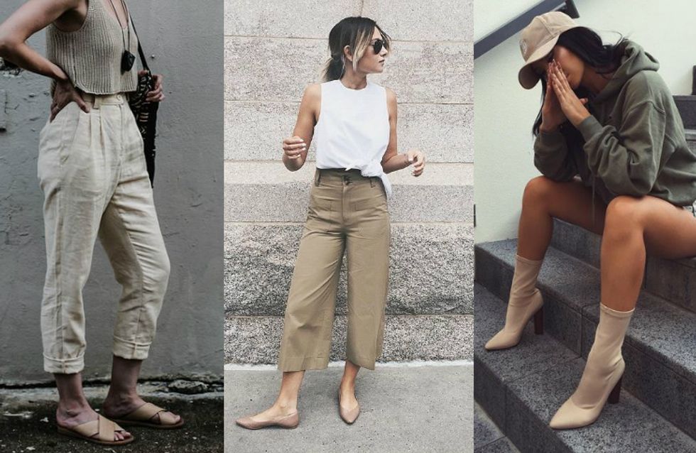 Queremos cáqui no look