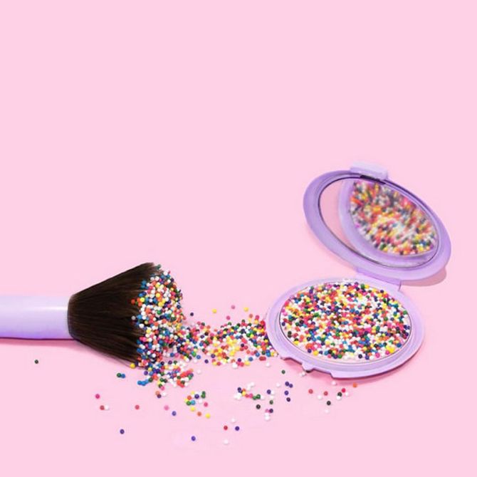 Produtos de beleza inspirados em unicórnios