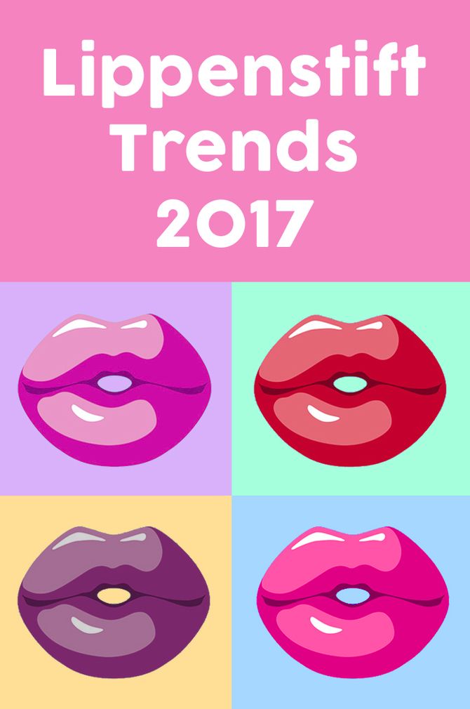 Lippenstift-Trends 2017: DAS sind die angesagtesten Farben!