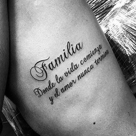 Tatuajes frases español