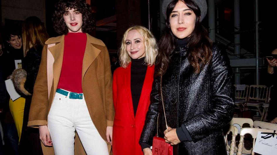 Front row MBFWMadrid, ¡famosos en la pasarela!