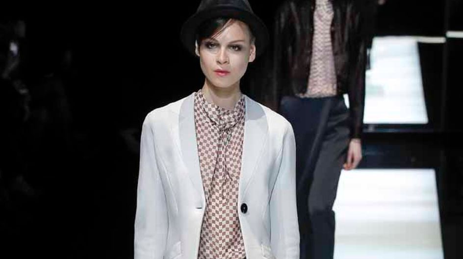 Giorgio Armani otoño-invierno 2017/2018 Milan Fashion Week