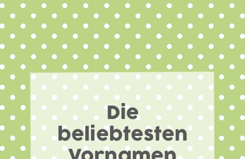 Überraschung! Die TOP 35 der beliebtesten Babynamen in Deutschland