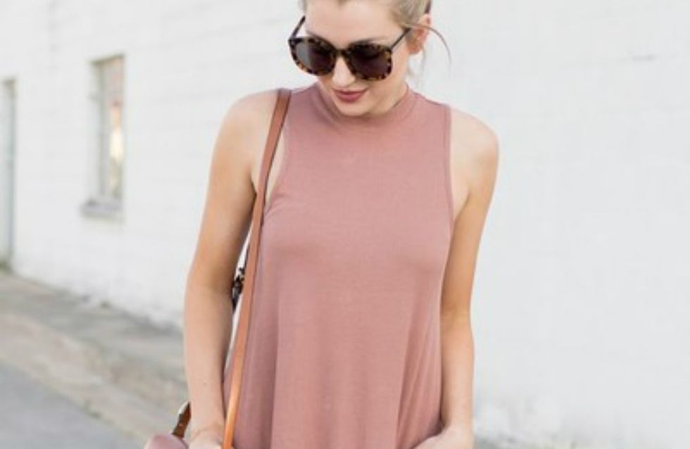Decote high neck