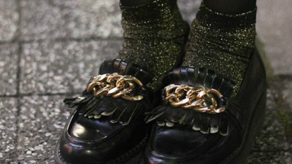Truque de styling: meias aparecidas