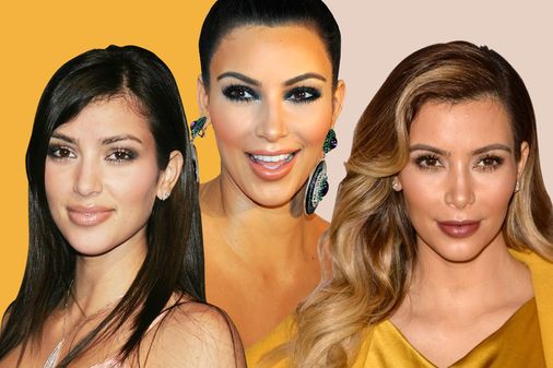 La evolución capilar de Kim Kardashian