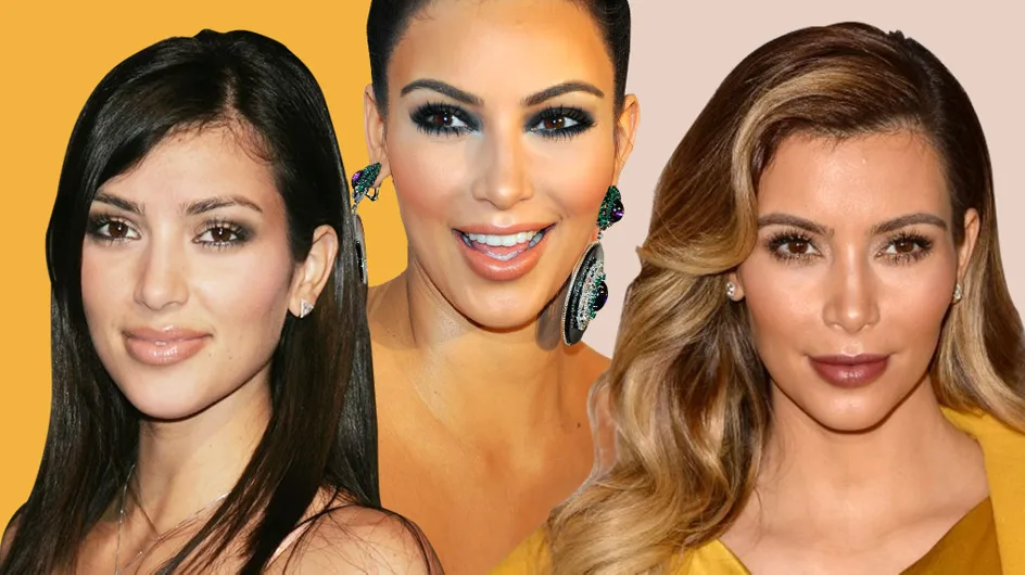 La evolución capilar de Kim Kardashian