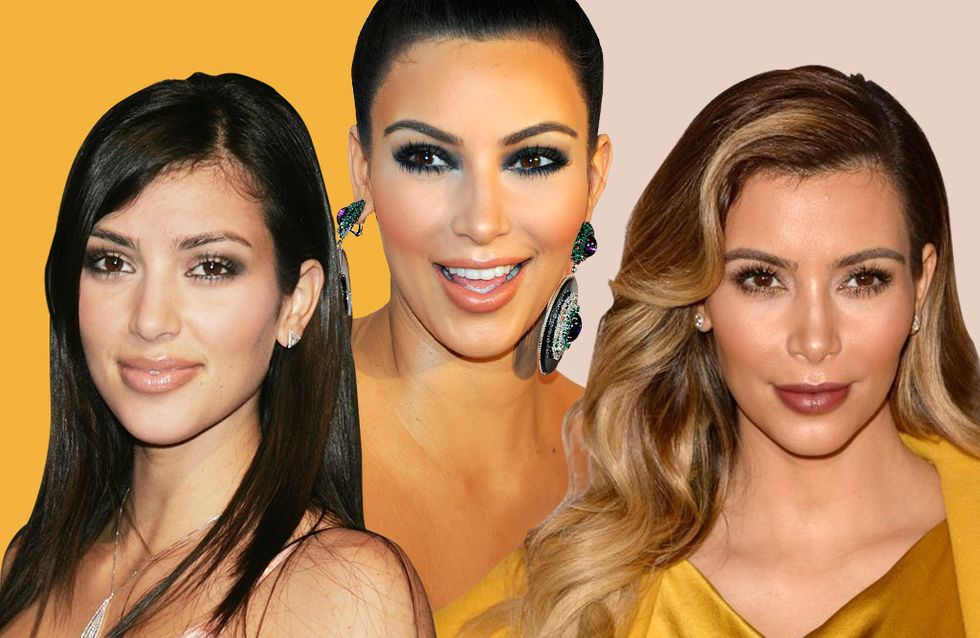 La evolución capilar de Kim Kardashian