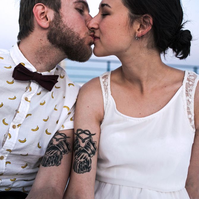 Die schönsten Verlobungs- & Hochzeitstattoos