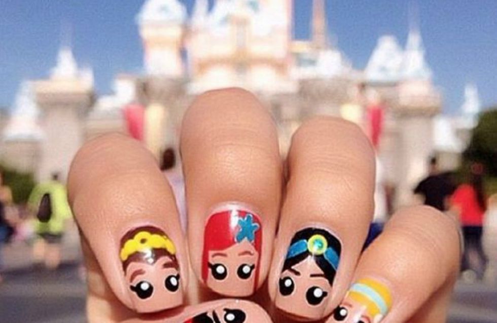 Mergulhe no mundo mágico da Disney com essas 30 nail arts