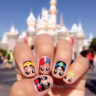 Nail arts inspirados en Disney