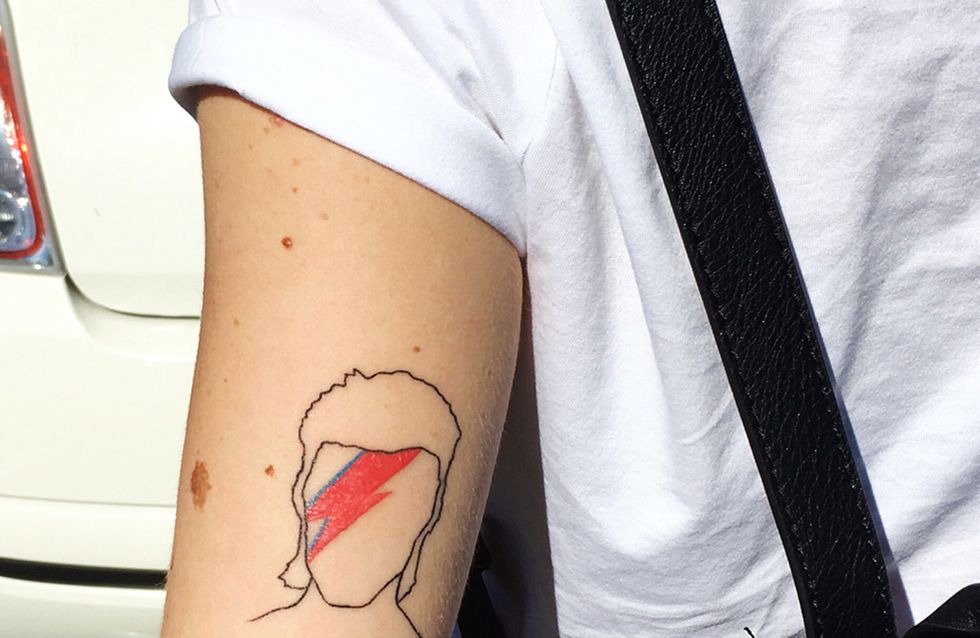 Tatuagens inspiradas em David Bowie⚡
