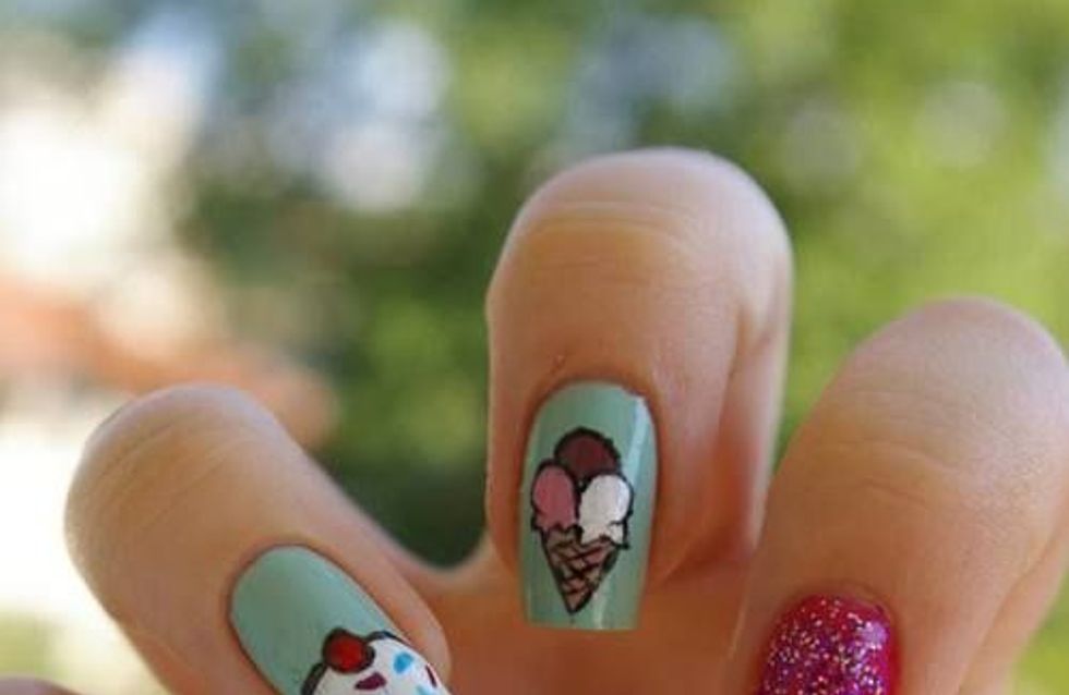 Manicura de helados: la opción más refrescante para el verano