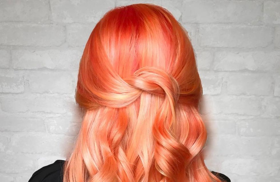 Oi, cabelo tangerina!