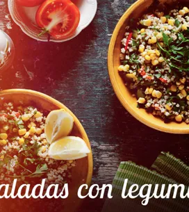 15 recetas de ensaladas de legumbres para llenar de color tu verano