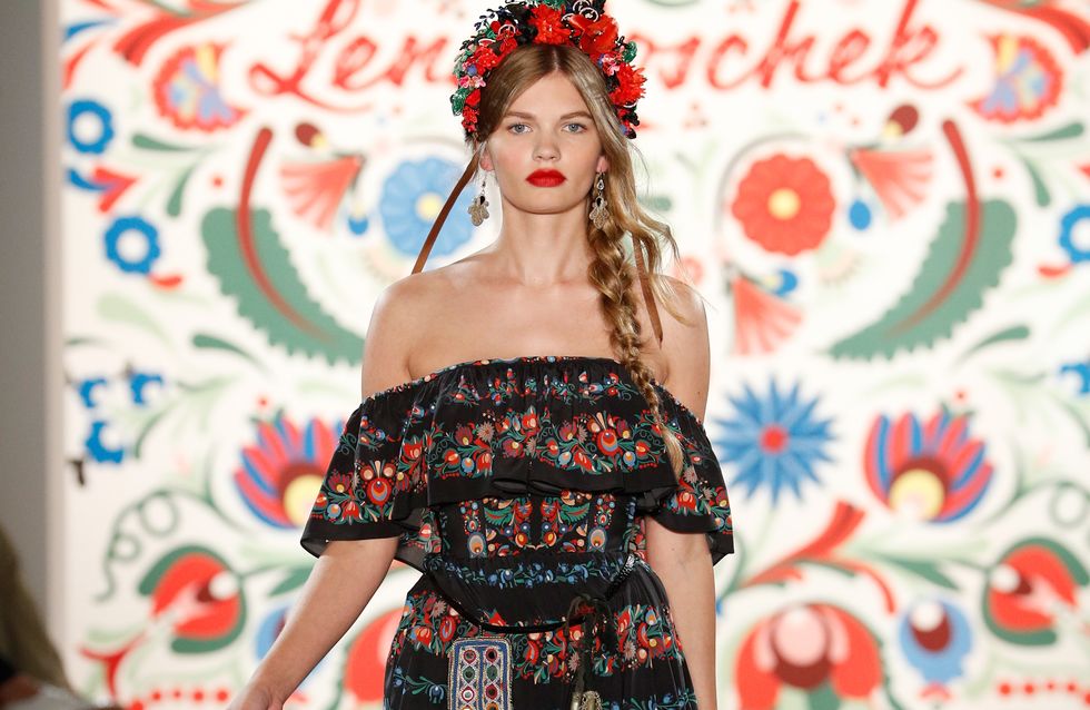 Lena Hoschek Frühling/Sommer 2018: Blütenmeer und Maya-Feeling