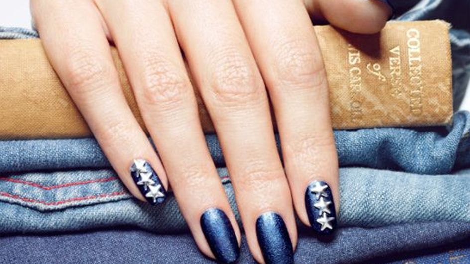 Denim nails: la tendencia vaquera llega a las uñas